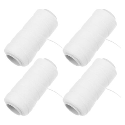 OATIPHO 4 Spools Cotton Thread Epilator for Face and Body Hair Removal, Flexible Thread for Sensitive Areas, for Chin and Body Hair, for Home and Travel Grooming