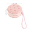 DINHEAROM 3pcs Powder Puff Organizer and Jewelry Storage Box with Double Layer Plastic Design, Smooth Opening, Deep Puff Slots, and Independent Sections, Portable for Home Use and Travel view 2