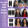 Human Crochet Hair for Black Women 22 Inch Miracle Knots Crochet Hair 350# view 4