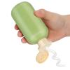 SECFOU 6pcs Refillable Travel Squeeze Bottles with Flip Caps 200ml 6.8oz Leak Proof Lotion and Conditioner Dispensers for Travel and Multiday Trips, Sturdy Pe Material view 4