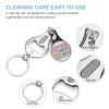 Watercolor Pink Sardine Can Art Nail Clippers Toenail Clipper Cutters Professional Nail Trimmer Nail Cuticle Cutter for Women Men view 3
