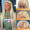 Btomar 13x6 613 Lace Front Wig Human Hair 200 Density Straight Wig 20 Inch view 2