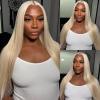 Btomar 13x6 613 Lace Front Wig Human Hair 200 Density Straight Wig 20 Inch view 3