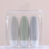 POPETPOP 3pcs Silicone Refillable Lotion Bottles 90ml Travel Subpackaging Containers Reusable Leak-proof Empty Travel Bottles for Cosmetic Liquid Outdoor Use view 4