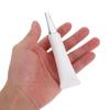 MOBUTOFU 6pcs White Plastic Refillable Eye Cream Tubes 15ml 0.5oz Leakproof Design with Tight Cap Soft Squeeze Bottles for Travel Cosmetic Collection and Lip Gloss Creams view 4