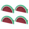 FUTUREORYY 4pcs Watermelon Hair Clips for Women Lightweight Artificial Fruit Hair Barrettes Made of Acetic Acid and Metal Cute and Stylish Accessories for Everyday Wear view 1