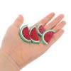 FUTUREORYY 4pcs Watermelon Hair Clips for Women Lightweight Artificial Fruit Hair Barrettes Made of Acetic Acid and Metal Cute and Stylish Accessories for Everyday Wear view 4