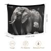 DJUETRUI Travel Cosmetic Bag for Women Portable Makeup Pouch Toiletry Bag view 2