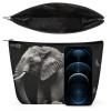 DJUETRUI Travel Cosmetic Bag for Women Portable Makeup Pouch Toiletry Bag view 3