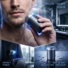 Tressify Mini Electric Shaver, Portable USB Rechargeable Trimmer, IPX7 Waterproof, Pocket Size Travel Razor for Men, 8000 RPM Motor, Storage Bag Included view 2