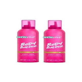 New Suaves Body Builder Volumizing Hair Mousse, Lightweight, Soft Hold, Fullness & Lift, 9 OZ, Pack of 2
