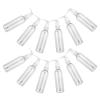 12 Pack 100ml Plastic Press Pump Dispenser Bottles for Travel view 1