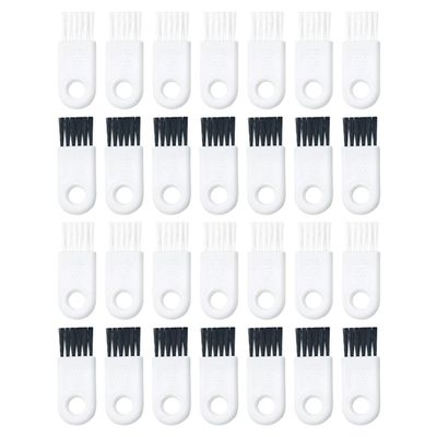 Parliky 30pcs Electric Shaver Cleaning Brushes Easy to Use Abs Material Mini Razor Cleaning Tool for Computers and Keyboards, Portable and Sturdy