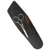 Didiseaon Stainless Steel Mustache Trimming Scissors and Beard Shears with Comb and Storage Bag, Black, Precise Trimming Tool for Men, Easy to Carry, for Home DIY and Hair Salons view 1