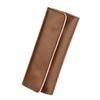 SOPOTUTU Pu Eyelash Tweezers Storage Bag with Comfortable Touch and Protective Design Brown Makeup Tool Organizer Pouch for False Eyelash Extension Tweezers view 1