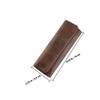 SOPOTUTU Pu Eyelash Tweezers Storage Bag with Comfortable Touch and Protective Design Brown Makeup Tool Organizer Pouch for False Eyelash Extension Tweezers view 2