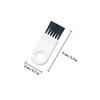 NUOBESTY Electric Shaver Cleaning Brush Abs Material 30pcs Razor Cleaner Tool White Mini Brush for Cleaning Hard-to-reach Spaces, Easy to Carry for Electric Shavers and Keyboards view 2