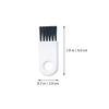 NUOBESTY Electric Shaver Cleaning Brush Abs Material 30pcs Razor Cleaner Tool White Mini Brush for Cleaning Hard-to-reach Spaces, Easy to Carry for Electric Shavers and Keyboards view 4