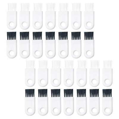 MUSISALY 30pcs Razor Cleaning Brush for Electric Shaver, Small Abs Material Mini Brush, Easy to Use and Carry, for Machine and Computer Cleaning