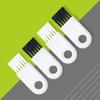UTHCLO 30pcs Electric Shaver Cleaning Brushes Lightweight Razor Brush Tool for Cleaning Hard-to-reach Spaces with Sturdy Abs Material for Machines and Computers view 4