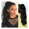 Braid Extension Body Wave Ponytails Real Hair Extensions With Drawstring 30.5-66cm Hairs Clip-in Wave Ponytail Hairpieces For Women Daily Use(24 Inch 150g) view 2