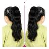 Braid Extension Body Wave Ponytails Real Hair Extensions With Drawstring 30.5-66cm Hairs Clip-in Wave Ponytail Hairpieces For Women Daily Use(24 Inch 150g) view 4