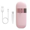 Electric Shaver for Women, Pink Double-Headed Hair Remover with Light, USB Rechargeable, for Face, Arm, Leg, Underarm, Bikini Line view 1