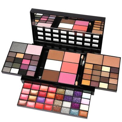OBKSEB 74 Color Eye Shadow Lip Combination Makeup Set Disc Pearl Matte Concealer Beauty