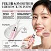 Brightening Lip Serum, 2026 New Allinone Lip Treatment Balm, Hydrating & Plumping Tinted Lip Gloss,Mirror-Finish Lip Glaze, Hydrating, Plumping and High-Shine (Bright pink) view 4