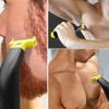 Electric Shaver for Men Wet and Dry Shower Facial Body Shavers Rotatable Full Body Waterproof Non-Slip USB Rechargeable 700mAh Travel Women Hair Removal Trimmer view 3