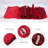 Baluue Travel Toiletry Cosmetics Bag with Hanging Hook and Four Compartments Portable Nylon Makeup Organizer for Business Trip and Camping view 3