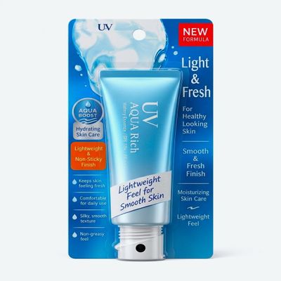 Premium Sunscreen U.V Aqua Rich Watery Essence S.P.F 50 70g