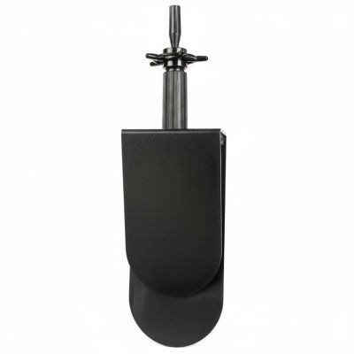 Teruyol Mannequin Support Stand for Secure Head Holder Training Clamp Metal Stable Construction Height Adjustment Attachment Suitable for Lessons Demonstrations , Backrest Bracket With Heightened Tube