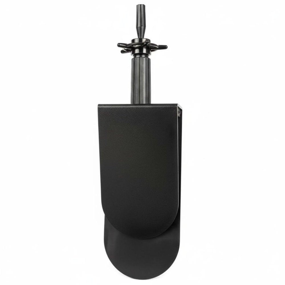 Teruyol Mannequin Support Stand for Secure Head Holder Training Clamp Metal Stable Construction Height Adjustment Attachment Suitable for Lessons Demonstrations , Backrest Bracket With Heightened Tube