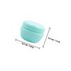 TOPPERFUN 18pcs Lightweight Reusable Pp Cosmetic Sub Package Jars with Lids for Travel and Camping, Empty Cream Containers for Facial Cream Storage view 2