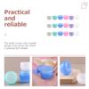 TOPPERFUN 18pcs Lightweight Reusable Pp Cosmetic Sub Package Jars with Lids for Travel and Camping, Empty Cream Containers for Facial Cream Storage view 3