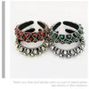 CAXUSD Elegant Rhinestone Hairband for Women with Comfortable Sponge Padding, Baroque Style Headband for Parties and Daily Wear, Unique Golden Headdress Accessory view 3