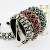 CAXUSD Elegant Rhinestone Hairband for Women with Comfortable Sponge Padding, Baroque Style Headband for Parties and Daily Wear, Unique Golden Headdress Accessory view 4