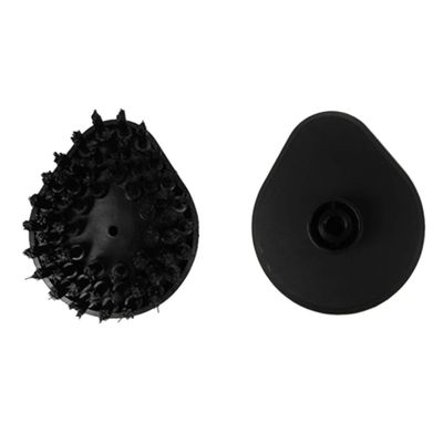 TIKODIDA 5pcs Black Cleaning Machine Brush Heads Multi-Purpose Plastic Replacement Accessories for Household and Repairing Store Use Compatible Precision Instruments and Electronic Products