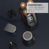 EXHUMKY Rechargeable 5-Head Electric Shaver for Men with LCD Display, USB Charging, Abs Material, Comfortable Handle, Skin-Safe Design, Waterproof for Wet and Dry Use view 4
