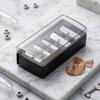 Tofficu Eyeliner Pencil Sharpener with 5 Holes Compact Multi-Slot Manual Makeup Pencil Sharpener Space-Saving Design with Plastic Lid for Vanity and Travel view 4