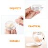 OHPHCALL 3pcs Acrylic Travel Containers for Creams Small Face Cream Jars 3g 7g 10g Refillable Cosmetic Bottles Protect from Sunlight Convenient to Clean for Travel Use view 3