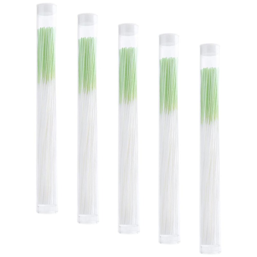 NinthAvenue Basics 350pcs Ear Piercing Cleaning Line Floss Made of Cotton, Portable and Odor Removing Earring Hole Cleaner Suitable for Office Use and Easy to Store in Bag