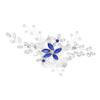 GFHSKRPL Crystal Hair Comb Bridal Headwear Wedding Accessories Handmade Leaf Pearl Ladies Clips view 1