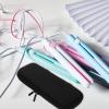 PartyKindom Lightweight Eva Hair Curler Storage Bag with Rational Storage Space, Travel Pouch for Hairdressing Tools and Curling Tongs, Compact Black Case for Easy Hair Curler Organization view 4