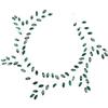 FOYTOKI Green Rhinestone Head Chain Hair Accessory for Women, Wedding and Birthday Use, Made of Zinc Alloy, Not Easy to Deform or Break, Delicate and Charming Festival Head Jewelry view 1