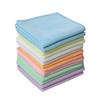 Toddmomy 50pcs Microfiber Face and Hand Towels 140g Square Cleaning Kerchiefs Delicate Stitching, Portable and Fade Resistant for Home and Travel Use Color view 1
