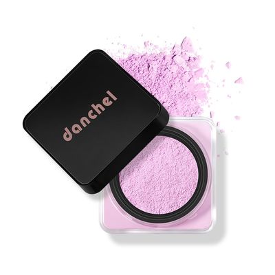 Women Setting Powder, Loose Baking Powder, Shimmer Cheek Blush Palette for Face (02 UBE BIRTHDAY CAKE)