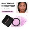 Women Setting Powder, Loose Baking Powder, Shimmer Cheek Blush Palette for Face (02 UBE BIRTHDAY CAKE) view 2