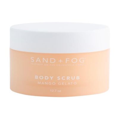 Sand + Fog Body Scrub, Mango Gelato, Exfoliating Salt Scrub, 12.7 oz